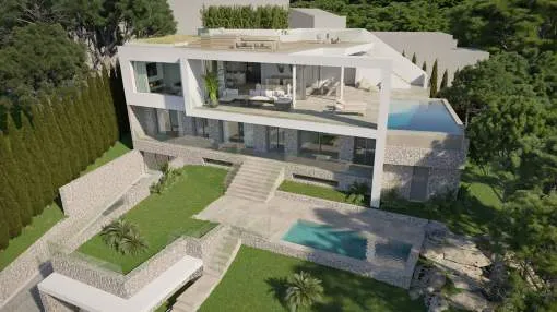 Stunning sea view luxury villa in 2nd sea line Stunning sea view luxury villa in 2nd sea line