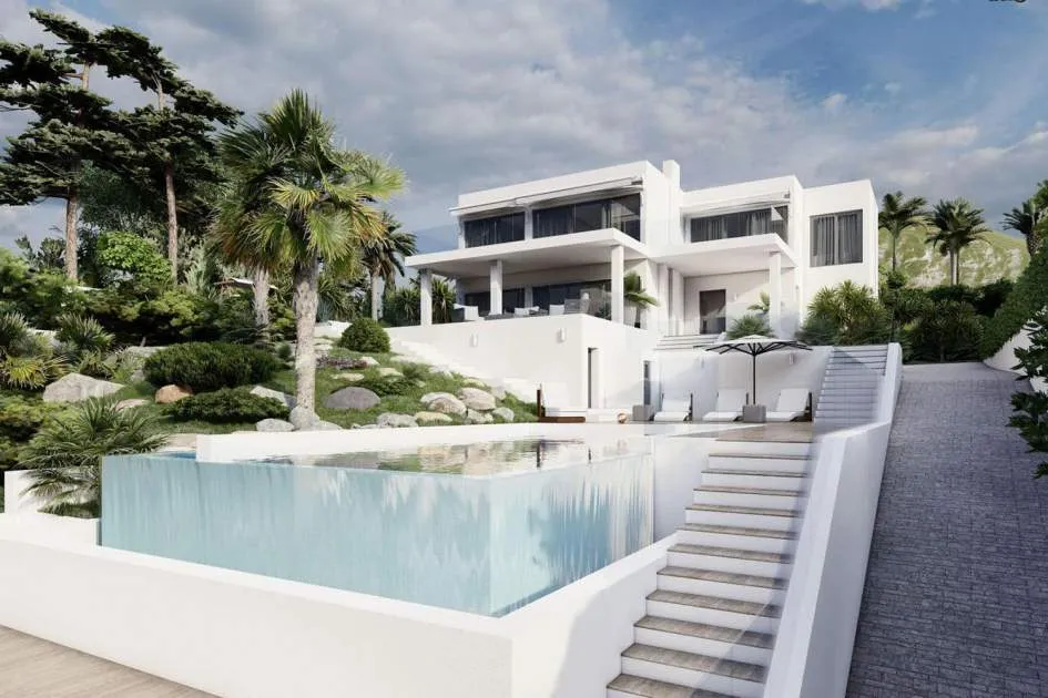 Mediterranean villa with sea view for renovation