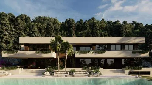 2.380 m² sea view building plot with preliminary project 2.380 m² sea view building plot with preliminary project