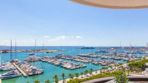 Penthouse in 1st sea line with magnificent harbour view Penthouse in 1st sea line with magnificent harbour view