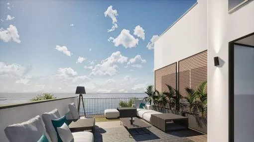 Luxury townhouse in 1st sea line Luxury townhouse in 1st sea line