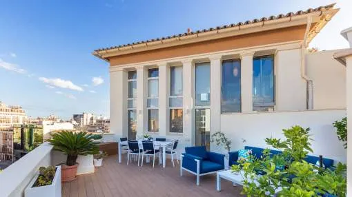 Luxury duplex penthouse with panoramic view Luxury duplex penthouse with panoramic view