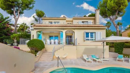 Mediterranean sea view villa in exclusive residential area Mediterranean sea view villa in exclusive residential area