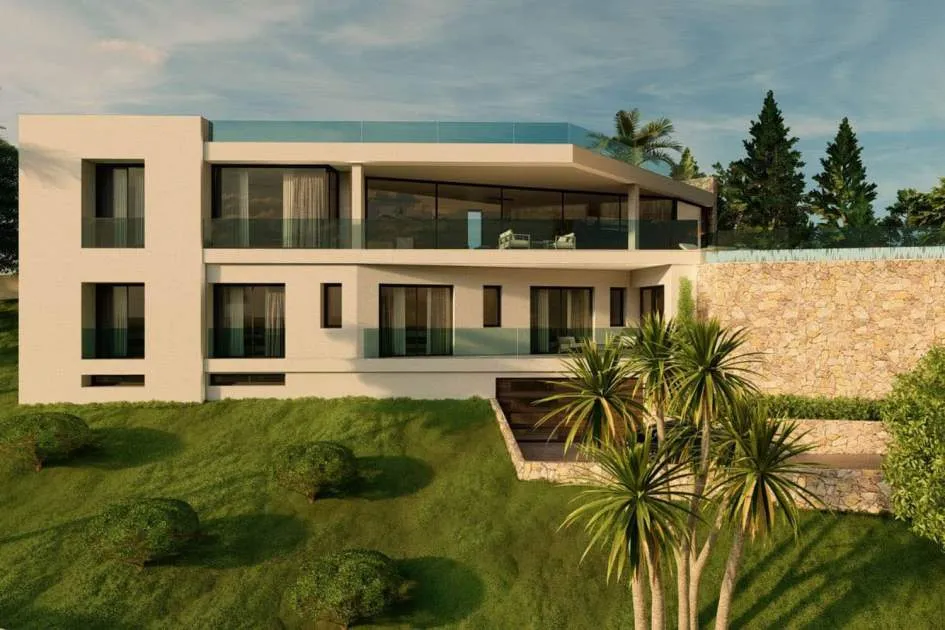 Modern new build villa in privileged location close to Palma