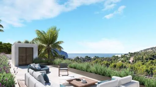 Biniorella: Luxury villa project with sea and panoramic views