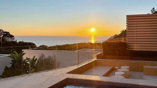 Cala Llamp: Luxury new build villa with private pool