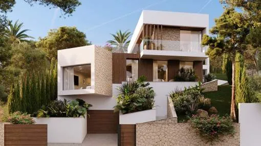 Magnificent villa project in one of the best residential areas in the southwest