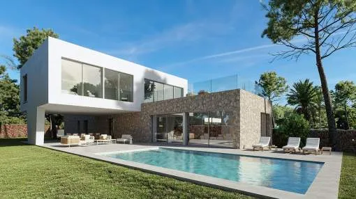 South-facing villa with exclusive elegant interior in top location South-facing villa with exclusive elegant interior in top location
