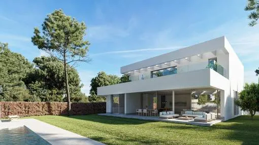 Light-flooded villa in tranquil residential area close to the beach Light-flooded villa in tranquil residential area close to the beach