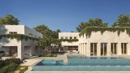 Passive house villa for first occupancy in quiet location Passive house villa for first occupancy in quiet location