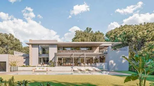 Exceptional designer villa in a tranquil area close to the coast Exceptional designer villa in a tranquil area close to the coast