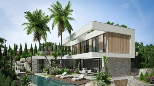 Cala Llamp: Luxury villa for first occupancy