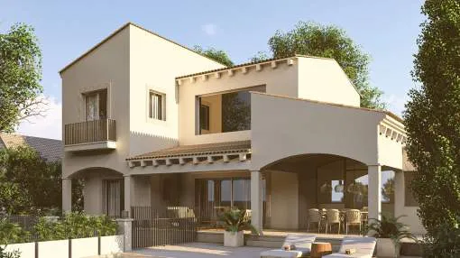 Mediterranean villa in tranquil exclusive neighbourhood