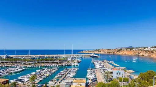 Bright penthouse with fantastic views near Port Adriano
