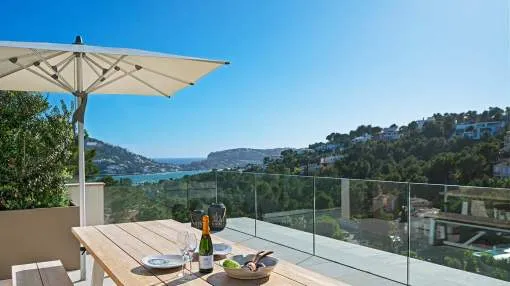 New build luxury villa with harbour and sea views New build luxury villa with harbour and sea views