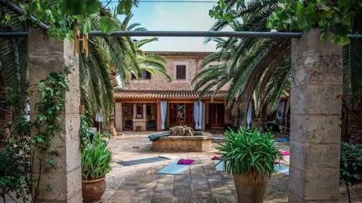 Attractive natural stone finca with winery and unique charm