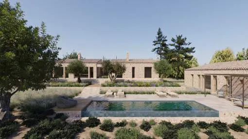 Tradition meets elegance – High-quality new-build finca with panoramic views