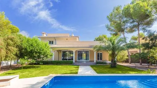 Mediterranean Villa in tranquil area close to the beach