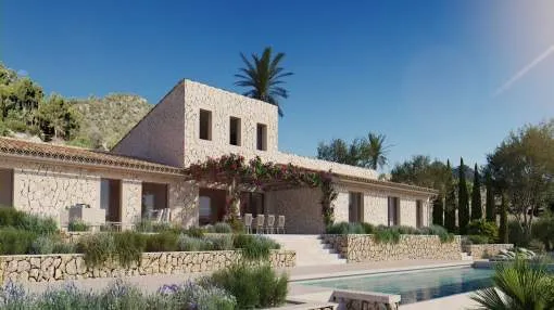 Modern, high-quality new-build finca with spectacular sea views close to the golf course