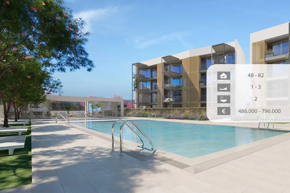 New development of exclusive apartments close to the beach