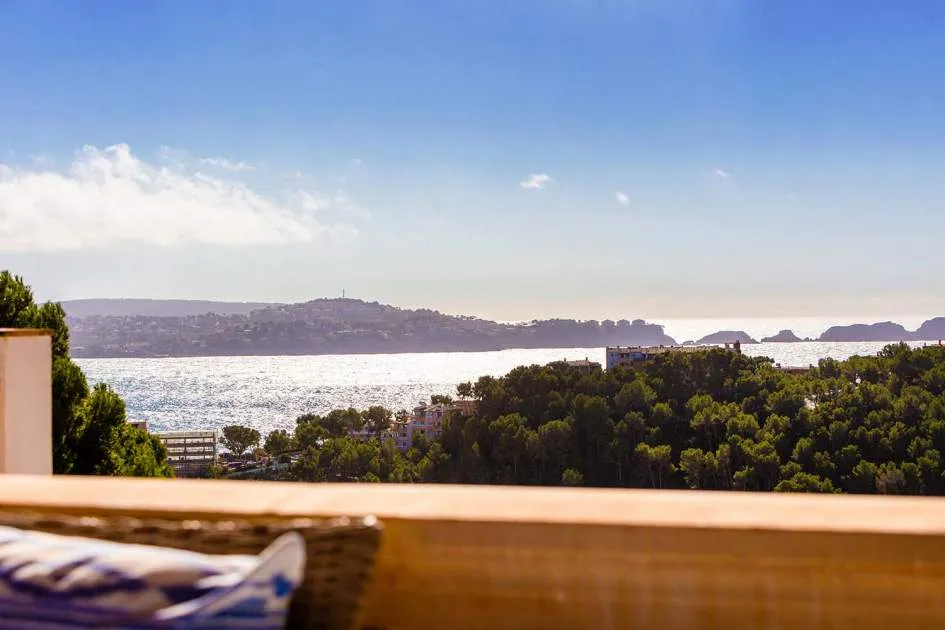 Sunny duplex penthouse with stunning panoramic sea views