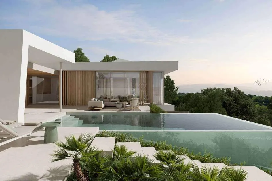 Exceptional new-build villa with sea and panoramic views