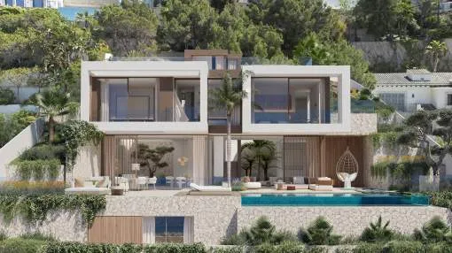 Cala Llamp – Luxury villa project with spectacular sea views near the harbour