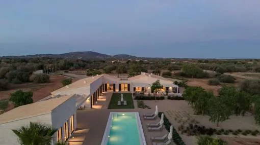 Impressive finca property with pool, gym and fantastic views in Impressive finca property with pool, gym and fantastic views in