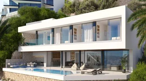Excellent new-build villa in a top location with stunning views Excellent new-build villa in a top location with stunning views